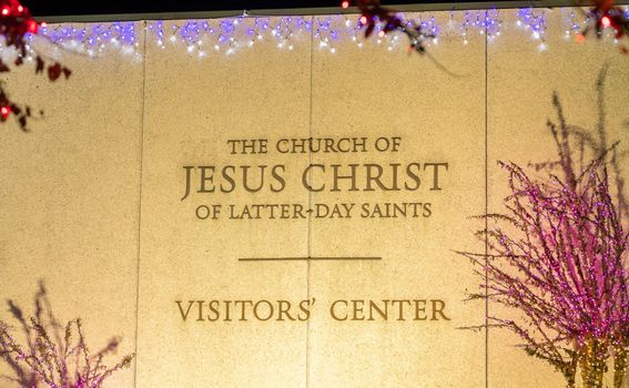 Hram mormona, Crkva Isusa Krista svetaca posljednjih dana - 1