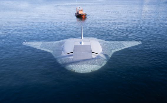 Podvnodno plovilo bez posade Manta Ray tvrtke Northrop Grumman