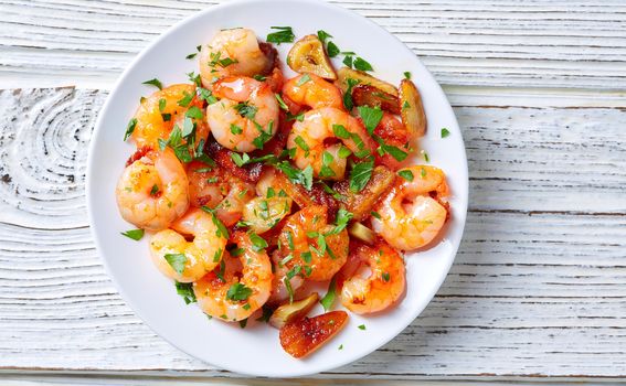 Kozice sa češnjakom