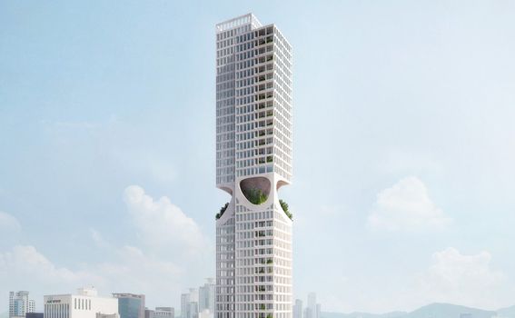 Koncept nebodera u Seulu arhitektonske tvrtke ODA - 1
