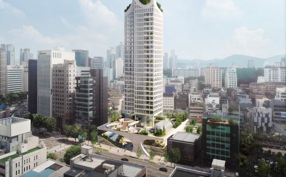 Koncept nebodera u Seulu arhitektonske tvrtke ODA - 3