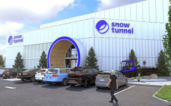 Snowtunnel australskog start-upa Snowtunnel Park - 1
