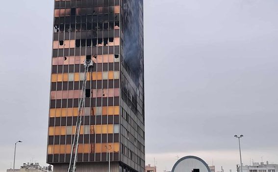 Zgrada Vjesnika nakon požara - 4