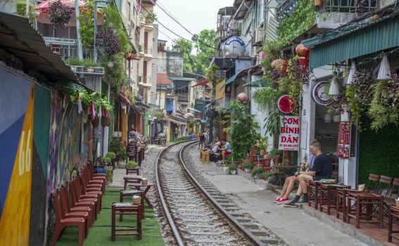Željeznička ulica u Hanoiju, Vijetnam - 4