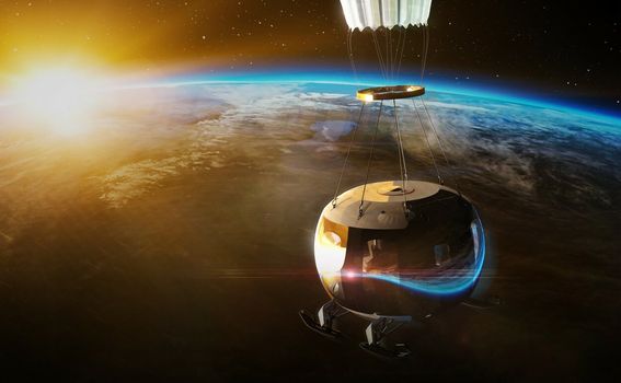 Let u svemir kapsulom Halo Space - 3