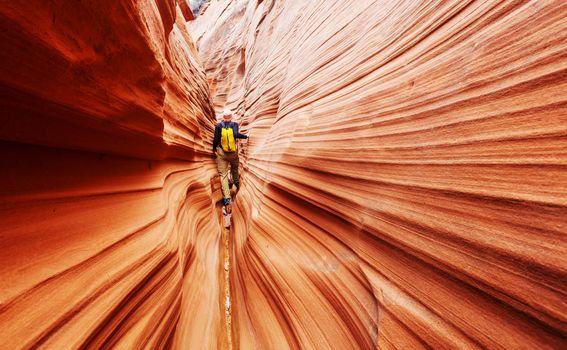 Slot canyon