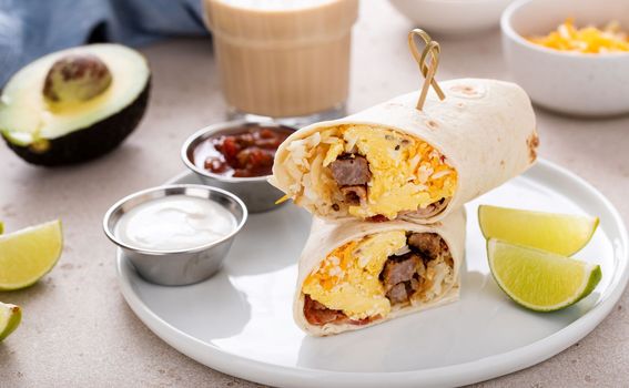 Breakfast burrito