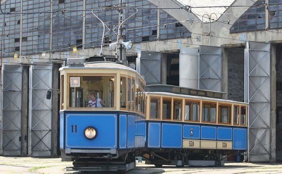 Tip tramvaja M-24 koji je napravljen po projektu Dragutina Mandla