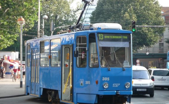 Tramvaj broj 13 danas vozi na relaciji Kvaternikov Trg - Žitnjak