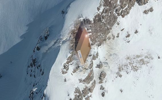 Tvrtka CRA-Carlo Ratti Associati osmislila je izgled ovog samoodrživog planinarskog skloništa - 4