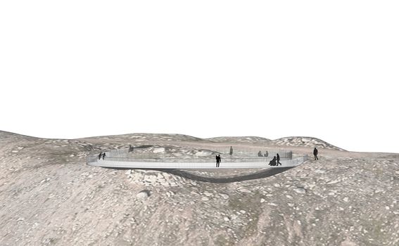 Prsten Bjólfura je projekt pet tvrtki ANNA Landslagsarkitekt, Arkibygg Arkitektar, Esja Architecture, Exa nordic i Kjartan Mogensen - 4