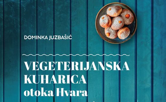 Naslovnica knjige Vegetarijanska kuharica otoka Hvara