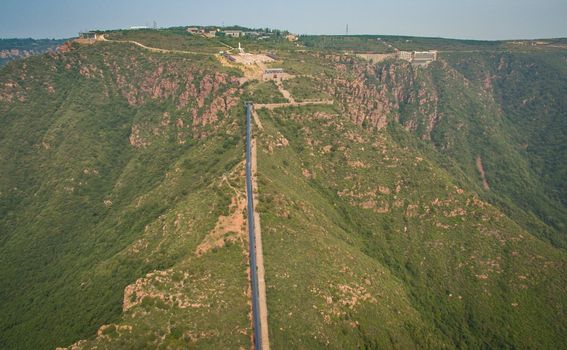 Planinske pokretne stepenice u provinciji Hunan u Kini - 1