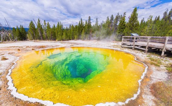 Termalni izvor Morning Glory u Yellowstoneu - 3