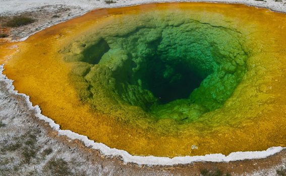 Termalni izvor Morning Glory u Yellowstoneu - 4