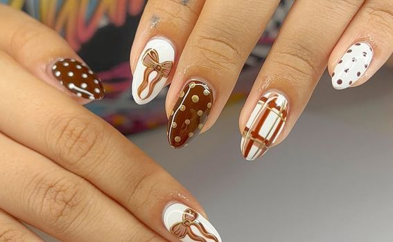 Jesenski girly nokti