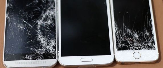 Koji je pametni telefon najotporniji na padove - HTC One 8, Samsung Galaxy S5 ili iPhone 5S?