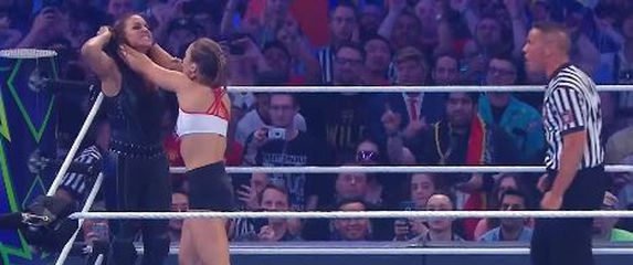 Debi Ronde Rousey u WWE-ju (Screenshot)