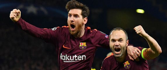 Lionel Messi i Andres Iniesta (Foto: AFP)