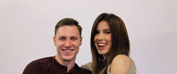 Nives Celzijus i Mateo Cvenić nakon ispadanja iz showa Ples sa zvijezdama (FOTO: Anamaria Batur/Dnevnik.hr)