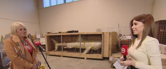 Tatjana Vlahović, ravnateljica Hrvatskog prirodoslovnog muzeja, i Valentina Baus