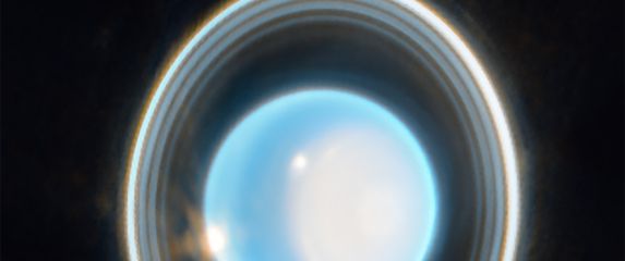 Uran snimljen teleskopom James Webb