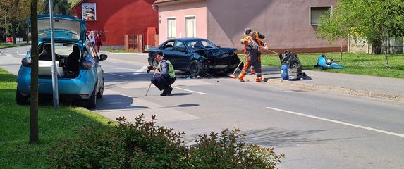 Frontalni sudar u Varaždinu