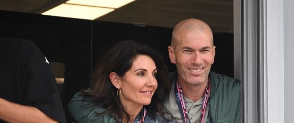 Zidane i supruga Veronique