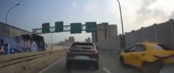 Snimke potresa na autocesti