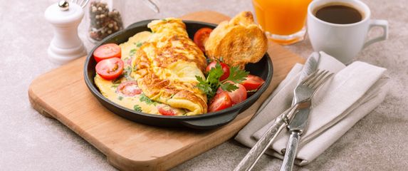 Omlet s povrćem