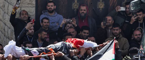 Pogreb žrtve nasilja na Zapadnoj obali