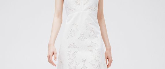 Bijela pamučna haljina s vezom iz H&M-a - 4