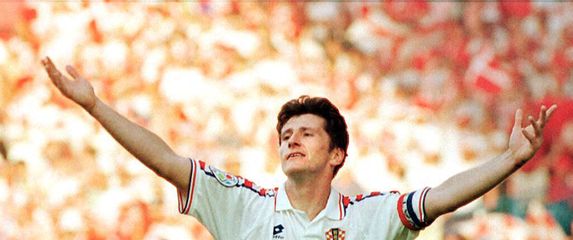 Davor Šuker na Euru 1996. u Engleskoj