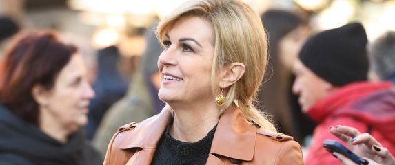 Kolinda Grabar-Kitarović uvijek privlači pažnju svojim modnim izborima