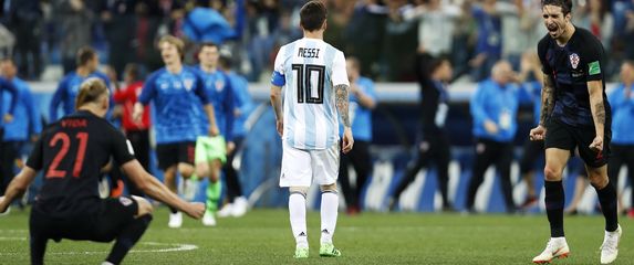 Lionel Messi protiv Hrvatske