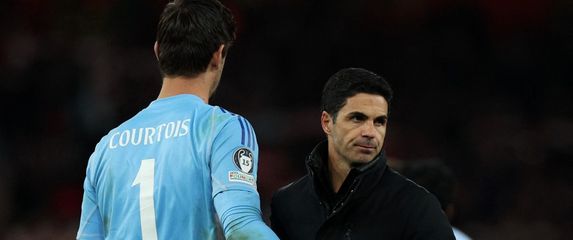 Thibaut Courtois i Mikel Arteta