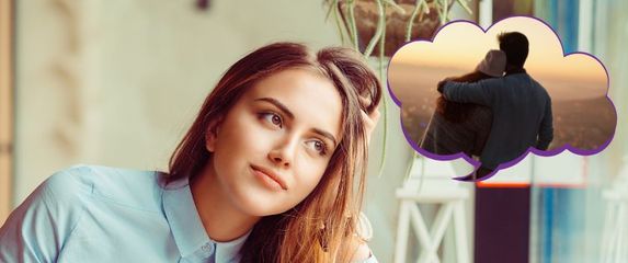 Djevojka razmišlja o dečku