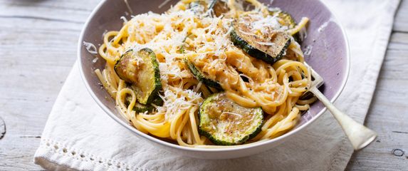 Kremasta tjestenina s tikvicama