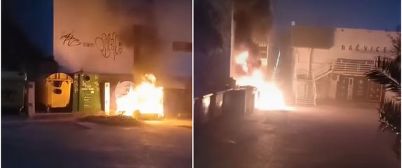 Požar na Bačvicama