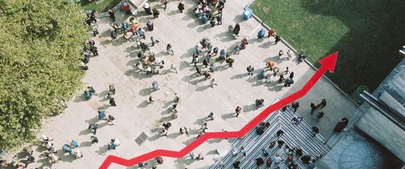 Populacija ljudi na ulici