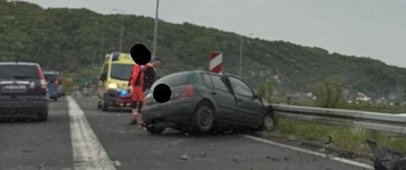 Prometna nesreća na autocesti A2 na kraku čvora Zaprešić - 2