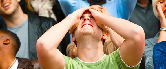 Razočarani navijač (ilustacija)