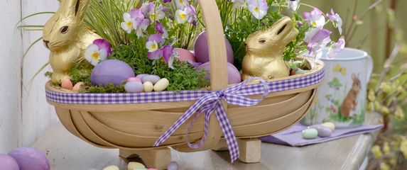 Pisanice i zec su simboli Uskrsa