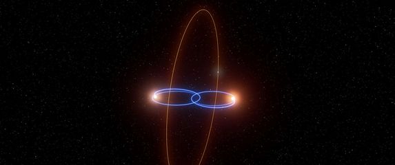 Umjetnički prikaz planeta 2M1510 (AB)