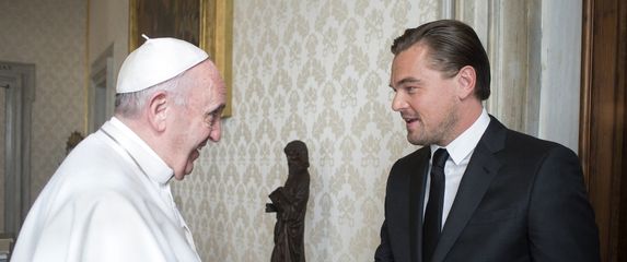Leonardo DiCaprio i papa Franjo - 11