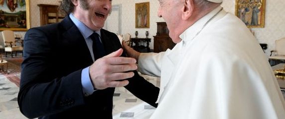 Papa Franjo i Javier Milei