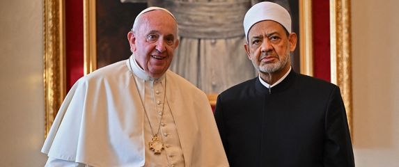 Papa Franjo i šeik Ahmed al-Tayeb