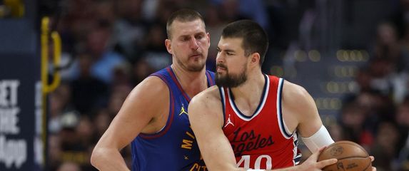 Nikola Jokić i Ivica Zubac