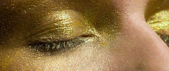 Zlatna šminka, ilustracija