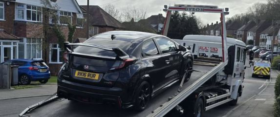 Honda Civic na kamionu za prijevoz vozila